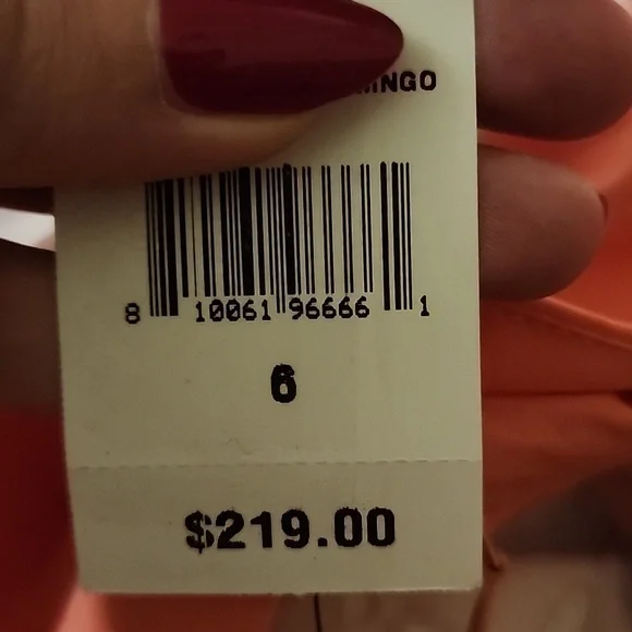 LDT colorblock v neck tiered maxi dress - Picture 5 of 5